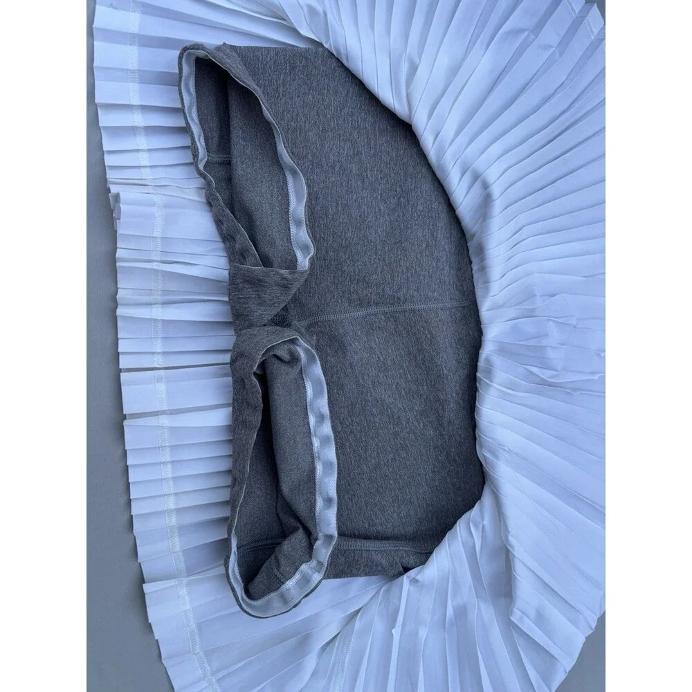 Lululemon Pleat to Street Skirt Size 6 White Mini Tennis Pleated Athleisure